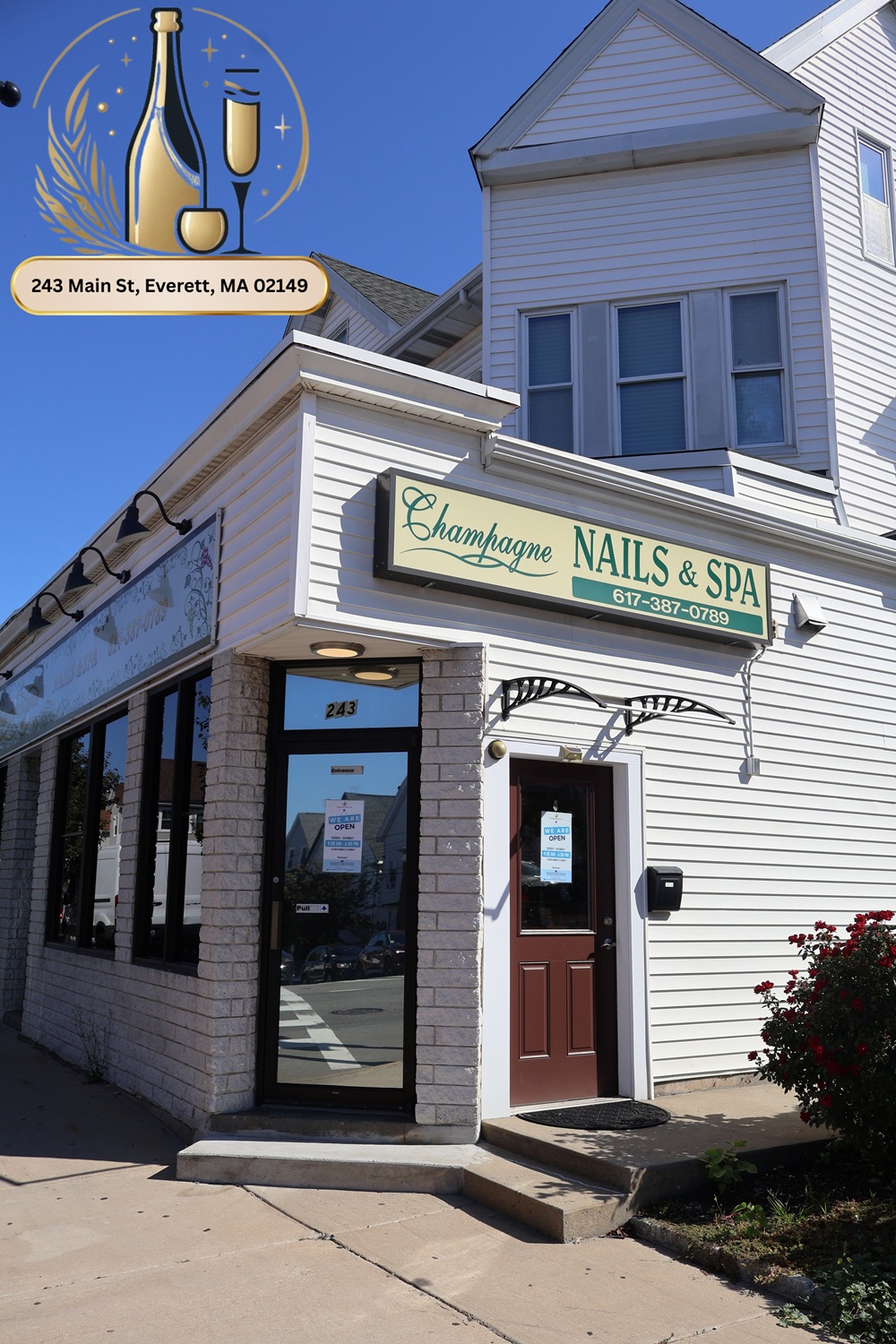 Champagne Nails Salon & Spa in Everett, MA 02149